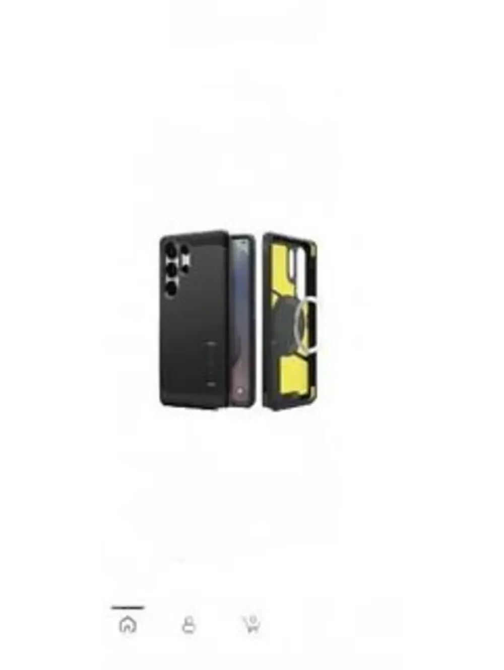 Spigen Tough Armor Case for Samsung Galaxy S23 Ultra - Black